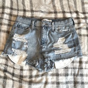 Mudd high rise shortie size 7 Jean shorts